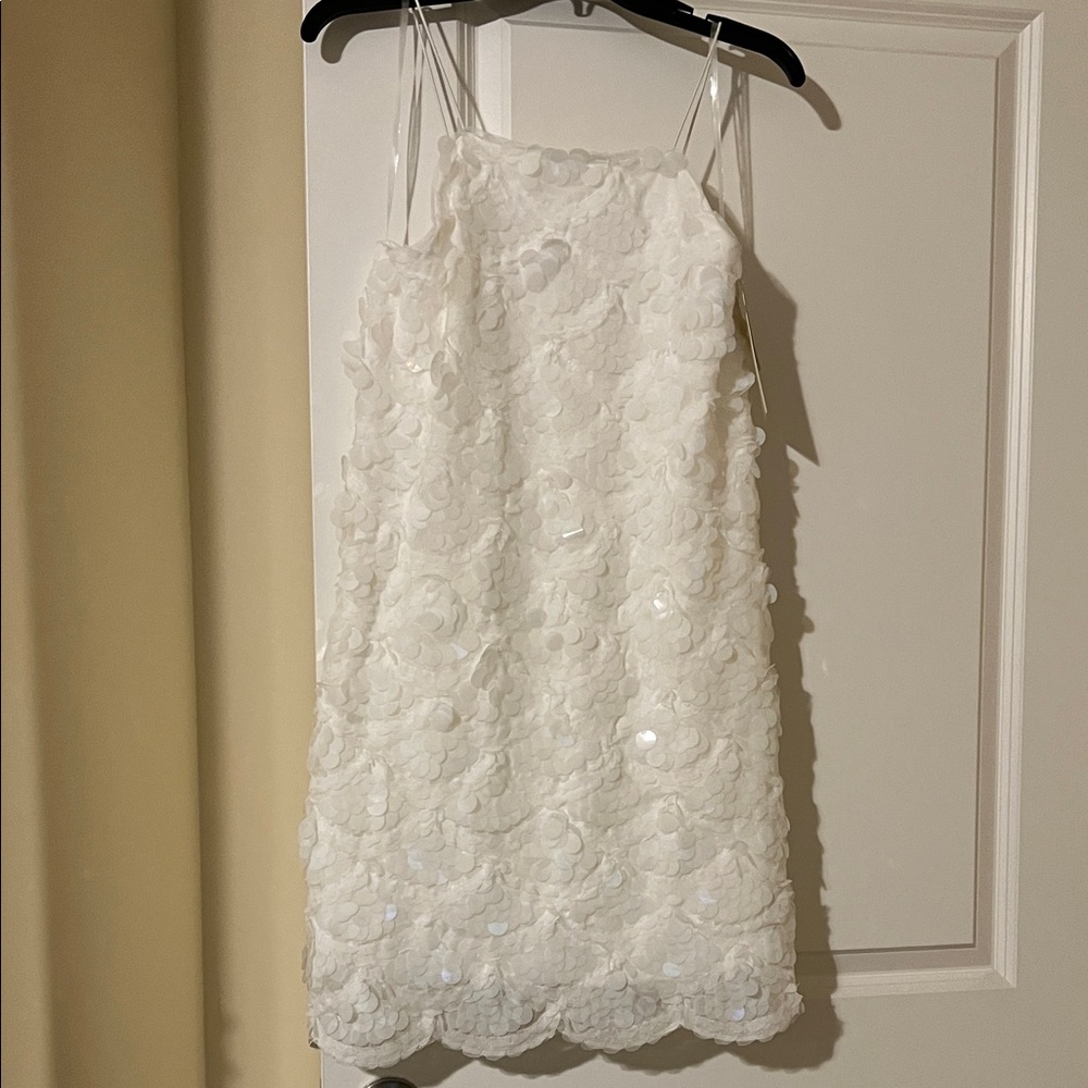 Off white spaghetti strap dress never worn